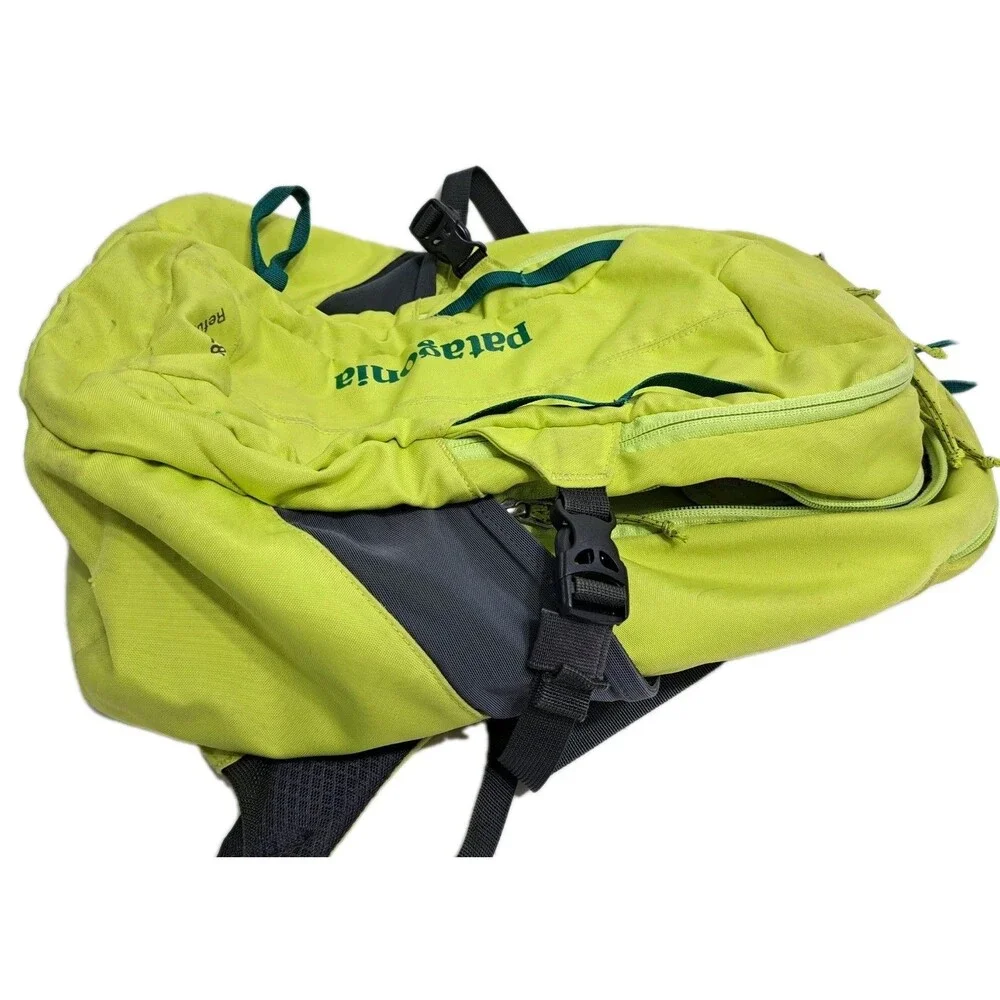Patagonia Refugio 28L Backpack Neon Yellow Bag Trail Hike Camp